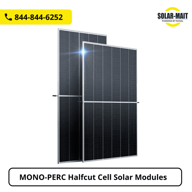 MONO-PERC Halfcut Cell Solar Modules